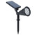 Waterproof 2pcs 7LED Solar Lawn Lights Spotlights Outdoor Garden Yard Landscape Spike LightWarm White
