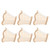 6PCS Fabric Lampshade Wall Lamp Cover Chandelier Lamp Shade for Home Decoration Light Accessories