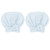 2PCS Coral Fleece Hair Drying Towels Absorbent Rapid Drying Thickening Hair Wrap HatBlue