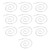 10Pcs Spiral Knitting Needle Stainless Steel Practical Circular Shawl Needle Sewing Tool for Cloth Cardigan Silver