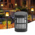 2Pcs Outdoor Garden Flame LED Solar Light Waterproof Yard Hanging Lantern Lamp Decor