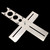 Adjustable Stainless Steel Tile Hole Locator Ruler Universal Drill Punch Measuring Tool