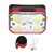 LED Headlight Outdoor COB Induction Headlight USB Charging Head Flashlight for Night RunningRed