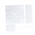 Bedside Wall Shelf Stick On Strong Bearing Capacity Extra Storage Space for Dorm Bedroom Bathroom Kitchen White