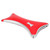 LED Electric Gua Sha Board USB Vibration Heating Scraping Massager Instrument Beauty ToolsRed
