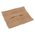 Car Tissue Holder Soft Wearable Odorless Plush Wipes Case Car Napkin Dispenser for Visor Backseat Khaki