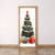 Christmas Window Stickers Decal Christmas Tree Wall Door Mural Sticker for Showcase DecorationChristmas Tree Door Sticker