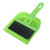Small Hand Broom Dustpan Set Multifunctional Portable Table Top Brush Cleaning Tools for Keyboard Computer Green