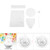 DIY Beautiful Tissue Paper Flower Decoration for Birthday Wedding Party White