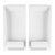 Magnetic Paper Towel Rack WallMounted Food Wrapper Organizer for Kitchen Bathroom