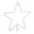 Star Shape LED Light Neon Sign Neon Light for Birthday Party Living Room USB/Battery PoweredPink