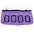 Rabbit Feeder Bag Hanging Feeding Tote with 4 Holes for Small Animals Feeding SuppliesPurple