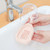 Soap Box Double Layer Cute Cartoon Whale Shape Waterproof Drainage Soap Container with Flip Lid for Bathroom Pink