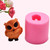 3D Owl Candle Mold Fondant Silicone Mold Reusable Safety Mold for Cake Decorating Chocolate Fondant Candy