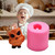 3D Owl Candle Mold Fondant Silicone Mold Reusable Safety Mold for Cake Decorating Chocolate Fondant Candy