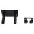 Hair Dryer Rack Free Punch Organizer Wall Mount Bracket Waterproof Storage Hanger Aluminium Hair Dryer Holder