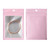 100Pcs Reclosable Bag Jewelry Food Packaging Bag Resealable Mini Clear Plastic Bags for Earring Necklace Food PackagingPink 15x22CM