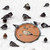 Bird Bath Heater for Outdoors in Winter Birdbaths Deicer with Thermostatically Controlled for Patio Yard Lawn