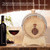 1.5L Household Mini Pine Wood Wine Barrel Keg Wooden Beer Brewing Equipment Wood Color 1.5L