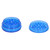 Plastic Flat Smoke Grinder Portable Smoke Crusher Crushing Grinding Tool for GiftBlue