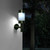 2Pcs Stainless Steel LED Solar Power Wall Mount Light Outdoor Garden Yard Sensor Lamp