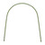 6Pcs Plastic Coated Steel Pipe Greenhouse Hoop Arch Shape Support Frame Gardening Accessories