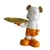 Bear Storage Tray Cute Resin Decorative Funny Trendy Bear Sculptures Keys Holder for Earrings Yellow