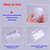 Vertical Style Aluminum Alloy ID Name Card Case Business Work Card Badge Holder with Lanyard