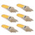 6pcs G9 LED Light Bulb COB Dimmable Professional G9 LED Bulb Replacement for Wall Lamps Table Lamps