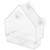 Indoor Outdoor Hanging Bird Feeder PS Transparent Bird Feeding Tool for Feeding Small Birds