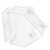 Indoor Outdoor Hanging Bird Feeder PS Transparent Bird Feeding Tool for Feeding Small Birds