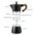 150ML/300ML Portable Aluminum Italian Style Espresso Maker Moka Pot Coffee Maker Household Mocha Cold Extract Pot for Making Cappuccino Latte