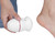 Battery Type Electric Foot Grinder Callus Dead Skin Remover Vacuum Foot File Pedicure Tool(White Red )