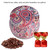 Tinplate Storage Box Metal Canister Home Kitchen Box for Tea Coffee Candy Jewelry Gift (D)