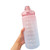 2L Water Bottle with Marker & Straw Large Capacity Water Bottle with Handle Reusable Leakproof Water Jug for Hiking Travel Outdoor Sports Gym Fitness