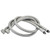 Black Bathroom Faucet Stainless Steel Modern Waterfall Sink Faucet For Home Hotel 2 Hoses