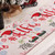 Merry Christmas Table Runner for Parties Elk Pattern Table Runner 68 X 13 Inch Dining Table Runner Rectangle Table Wedding Holiday Party Decoration