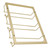 Iron Art Upside Down Wine Glass Holder European Style Hanging Wine Glass Rack Under Cabinet Gold