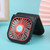 Portable Folding Mini Fan Hanging Desktop Fan USB Rechargeable for Home Outdoor SportsBlack