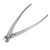 Bonsai Cutter 190mm/7.5in Stainless Steel Light Ergonomic Handle Professional Grade Bonsai Cutting Tool for Modeling