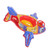 Airship Inflatable Pool Float Multifunctional Floating Swimming Raft with Steering Wheel for Children Aged 1‑5