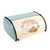 Large Capacity Metal Bread Box Holder Container Kitchen Storage Organizer (Blue)
