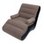Inflatable Sofa Ergonomic S Shaped Portable Soft Flocking Surface Blow Up Couch for Home Travel Office Coffee