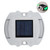 Solar Deck Lights Silver Aluminium Alloy High Brightness LED Solar Road Stud For Outdoor Pathway Walkway Stair Green Light