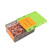 250Pcs Horseshoe Nails Copper Plating Shoeing Nails with Plastic Box for Raise Livestock E3slim 48mm/1.89in