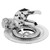 HomE Sewing Machine Embroidery Foot Circular Disc Pattern Presser Wins Flower Stitch