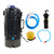 12L Capacity Camping Shower Bag Foldable Bath Bag with Pump and Water Tube for Outdoor Backpacking