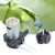 Garden Multi Functional Mini Right Angle 12V DC Peristaltic Liquid Pump Dosing Pump Hose Pump(Black )