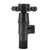 G1/2in Brass Hot and Cold Triangular Valve Water Stop Angle Valve for Bathroom Kitchen