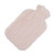 2000ML Hot Water Bag High Density Injection Hot Water Bottle with Soft Cover for Winter Apricot
